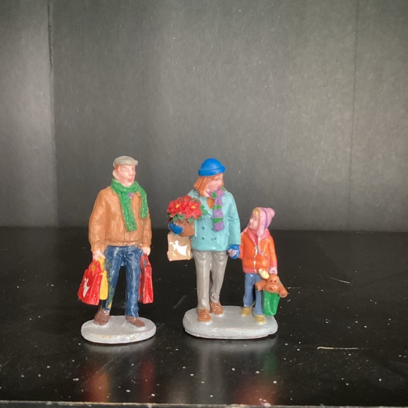 Christmas Village Shoppers
